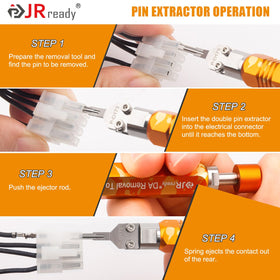 JRready size comparison next to a screwdriver showing compact, portable tool