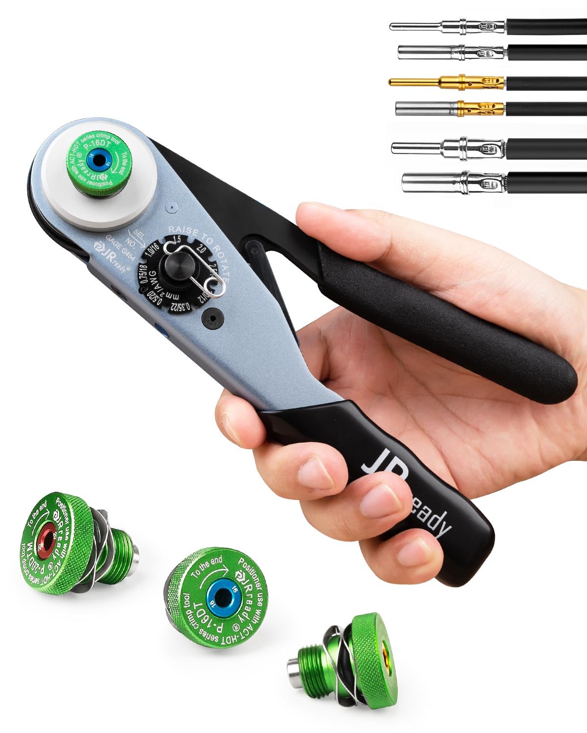 JRready ST2169 front view showing ergonomic handles and compact frame for easy use