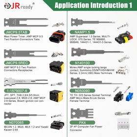 JRready orderly array of 16 replacement tips for accurate fits