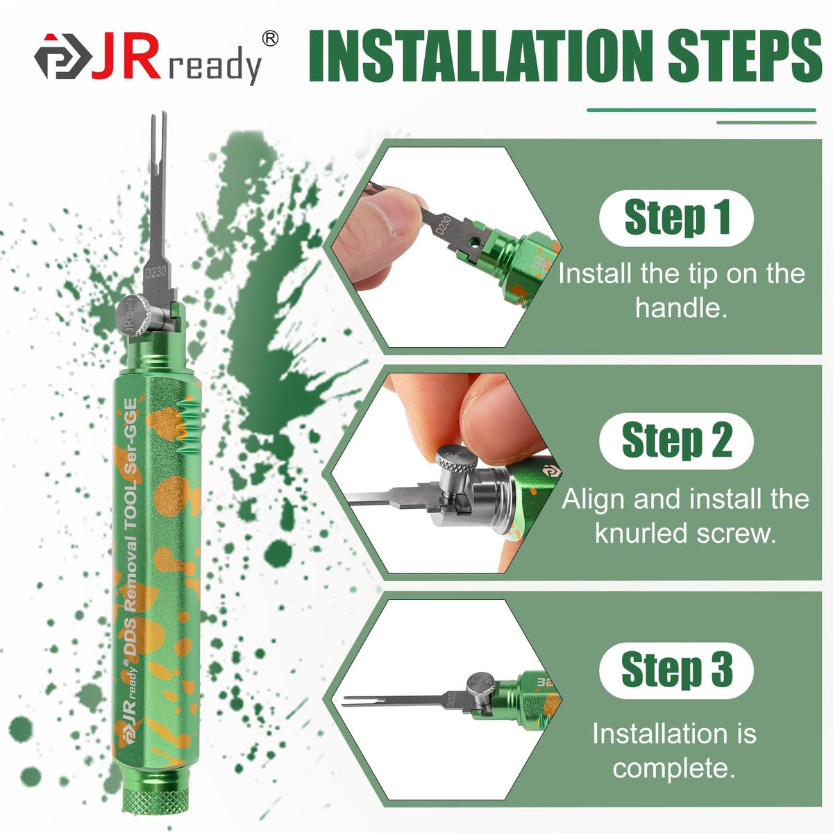 JRready kit on workbench portraying professional connector repair benefits