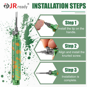 JRready kit on workbench portraying professional connector repair benefits