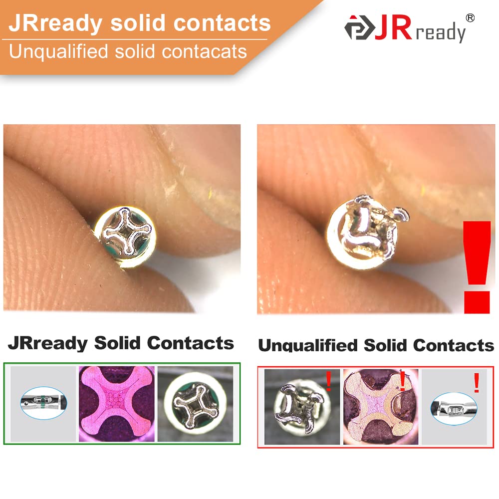 JRready mated connectors side view showing sealed joint and compact profile for vibration resistance