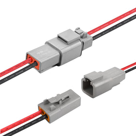 JRready front view of assembled ST9032 kit showing connectors for reliable joins