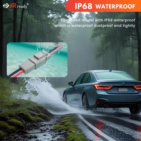 JRready rubber seal and O-ring close-up highlighting waterproof protection