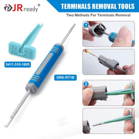 JRready open toolkit layout with connectors and tools for fast installation