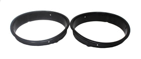 JSP Manufacturing bezels installed on Jeep Wrangler TJ showing precise fit and restored look