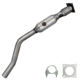 JT Exhaust front packaging view showing replacement catalyst and clear fitment benefit
