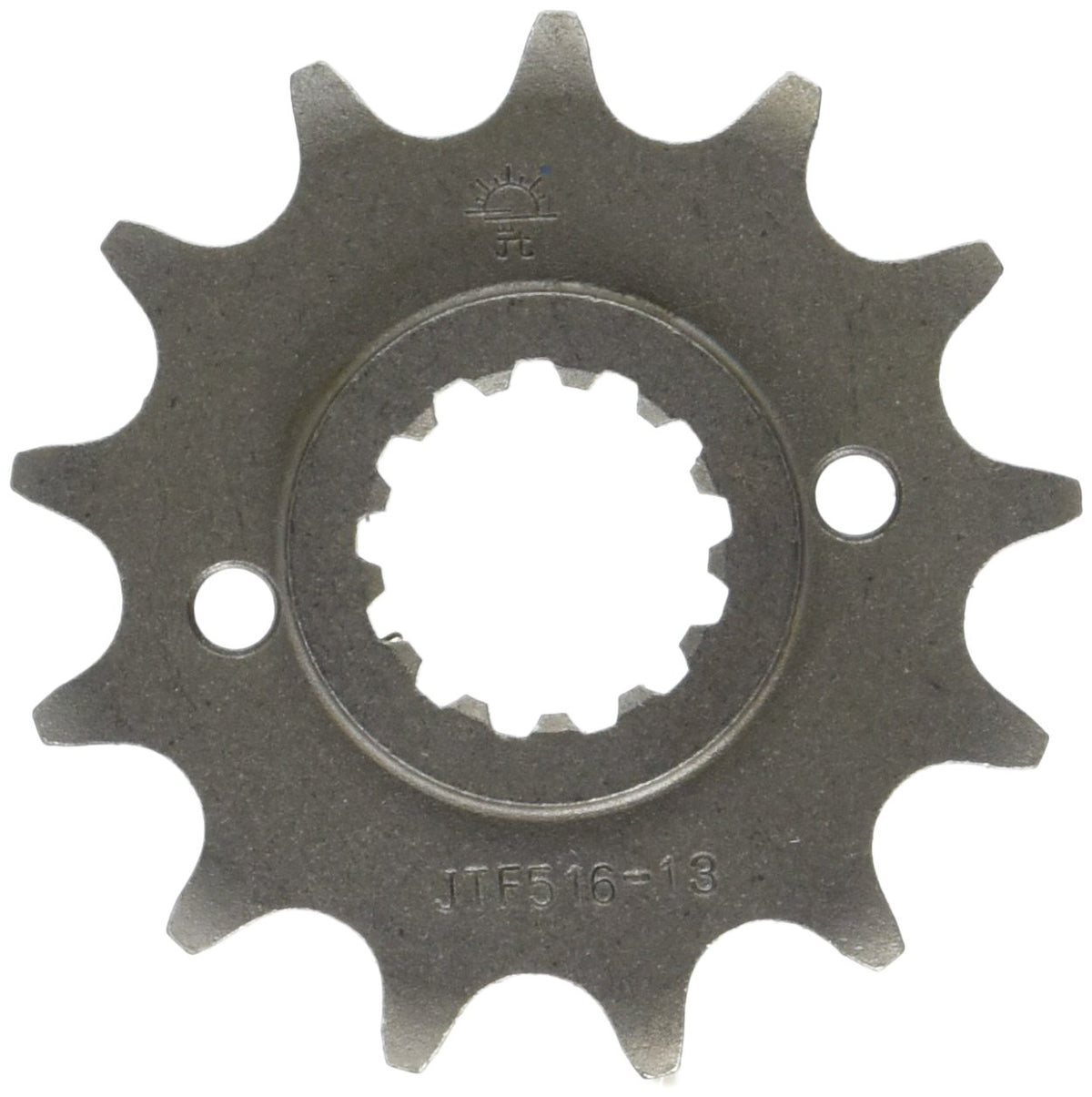 JT front sprocket black front view showing fitment and durable finish