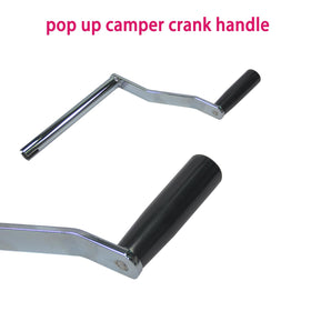JTEYINH crank handle mounted on camper shaft demonstrating easy direct-fit installation