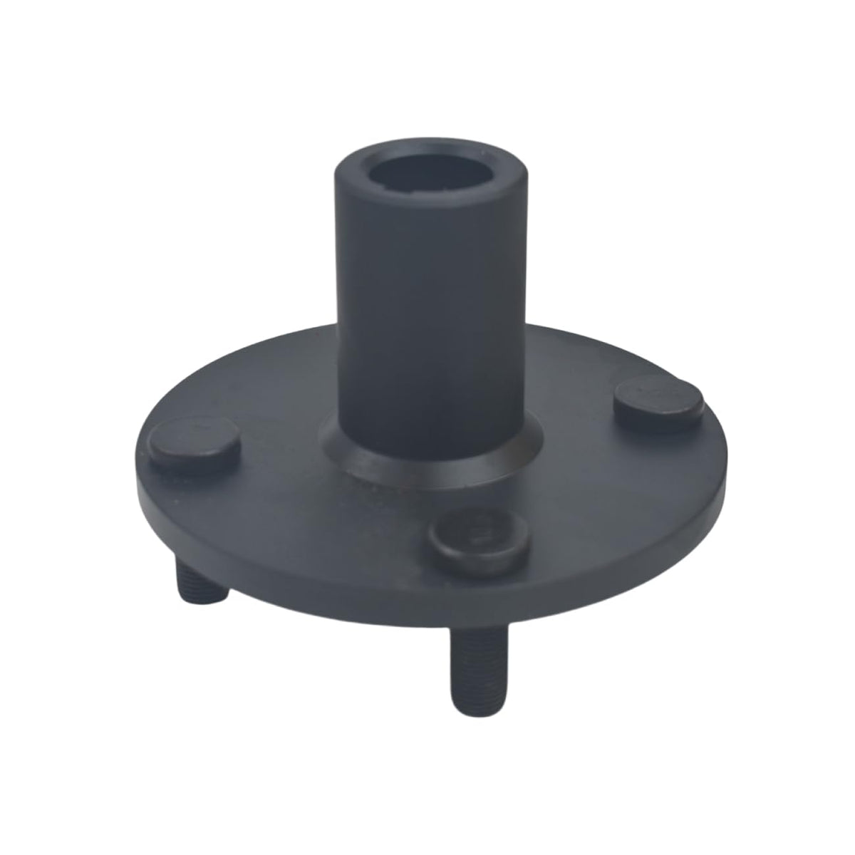 jtfrkope hub next to ruler for scale illustrating compact 4x4 hub dimensions
