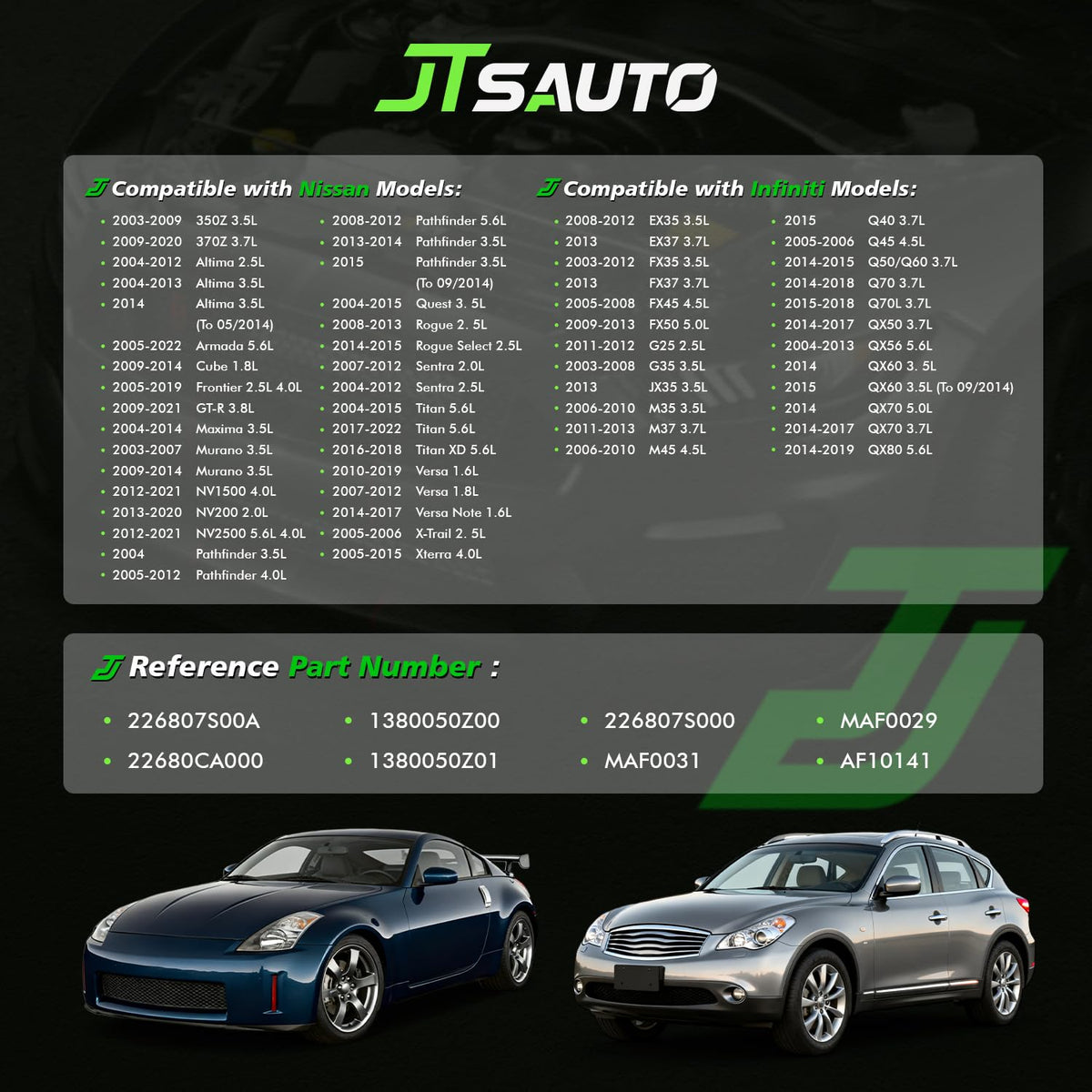 JTSAUTO close-up of 5-pin connector highlighting secure electrical contact