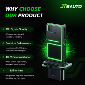 JTSAUTO MAF installed in intake manifold demonstrating direct replacement benefit