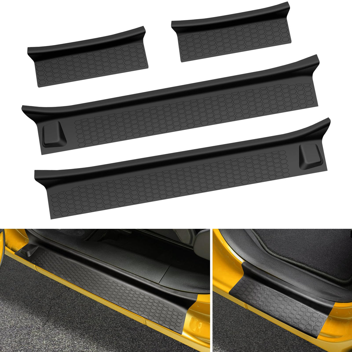 JTYZSM front left sill guard overview showing durable protection