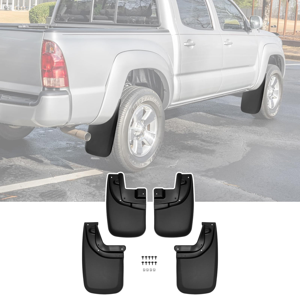 JTYZSM front mud flap installed showing clean protection