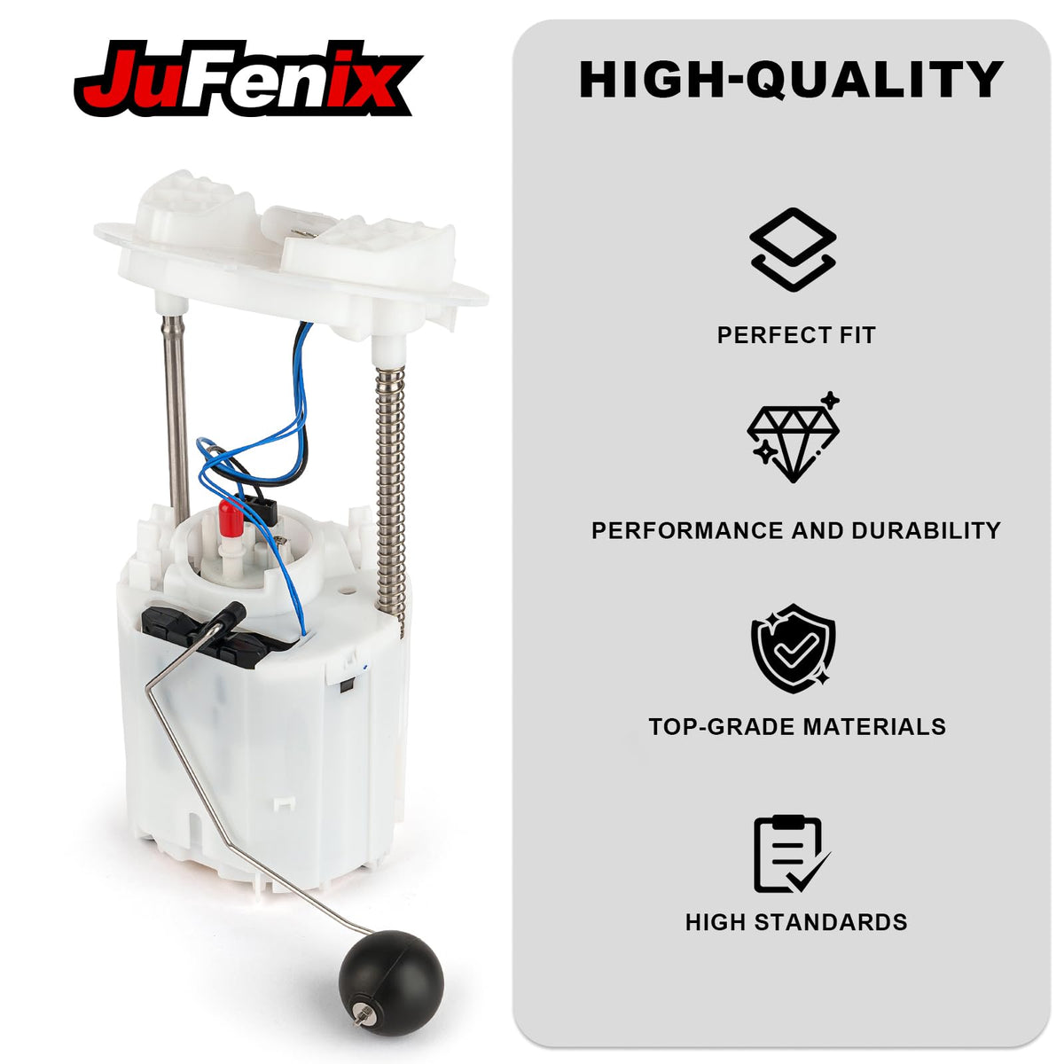 JuFenix top connector detail highlighting correct OEM electrical fitment