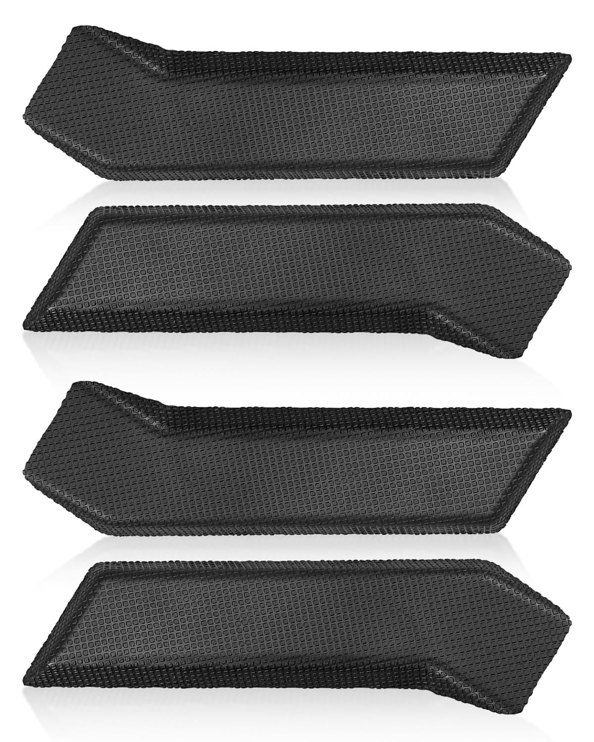 JUFWKO front view of replacement running board pad showing fit and finish, enhances appearance