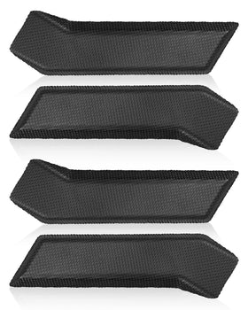 JUFWKO front view of replacement running board pad showing fit and finish, enhances appearance