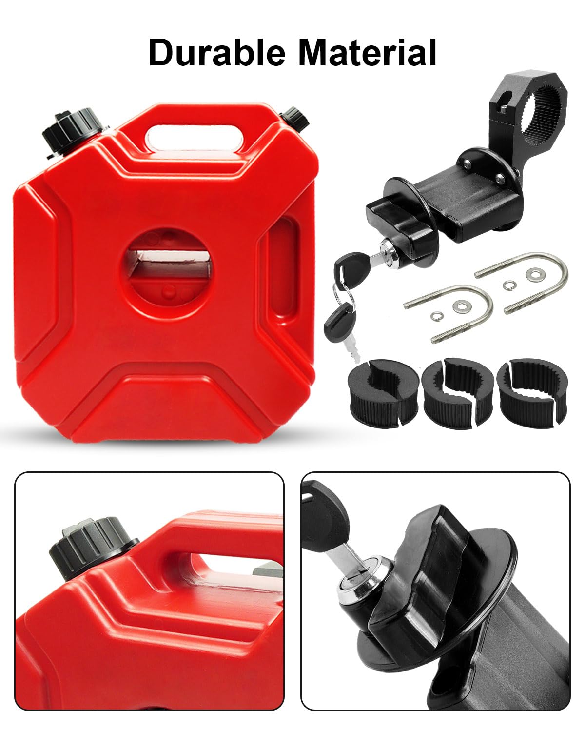 JUFWKO mounting bracket detail revealing stable attachment and vibration resistance