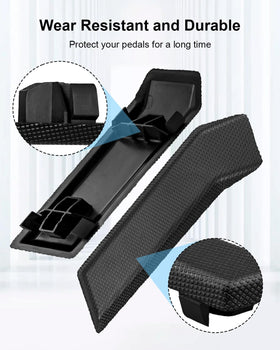 JUFWKO pad beside ruler showing dimensions for 6-inch running board compatibility