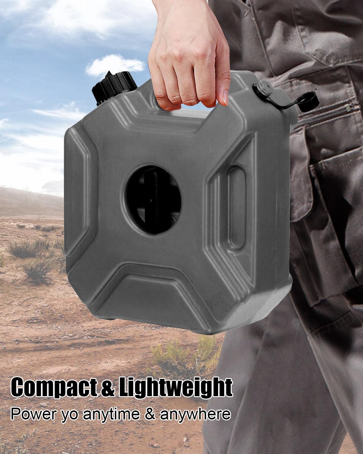 JUFZQO installed on ATV in action demonstrating secure mount benefit