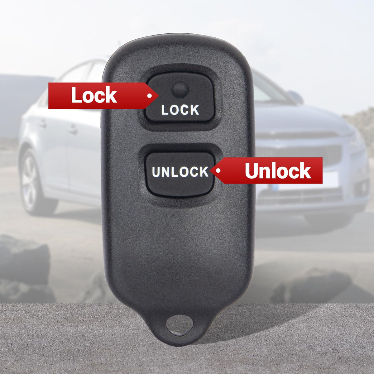 Jugmew key fob held in hand to show scale and convenient pocket fit