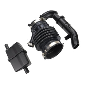 JUMOPARTS intake hose staged in garage setting showing ready-for-installation convenience