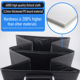 Junsungo close-up of waterproof oxford fabric highlighting durable protection
