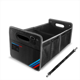 Junsungo front view trunk organizer showing sturdy shape and easy access