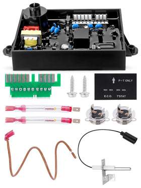 JURPLIX front packaging showing the complete 3-in-1 RV water heater kit benefits
