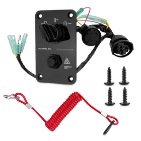 JURPLIX front panel showing keys and switch for easy engine control
