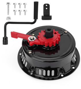 JURPLIX front view starter assembly showing compact robust design and quick replacement benefit