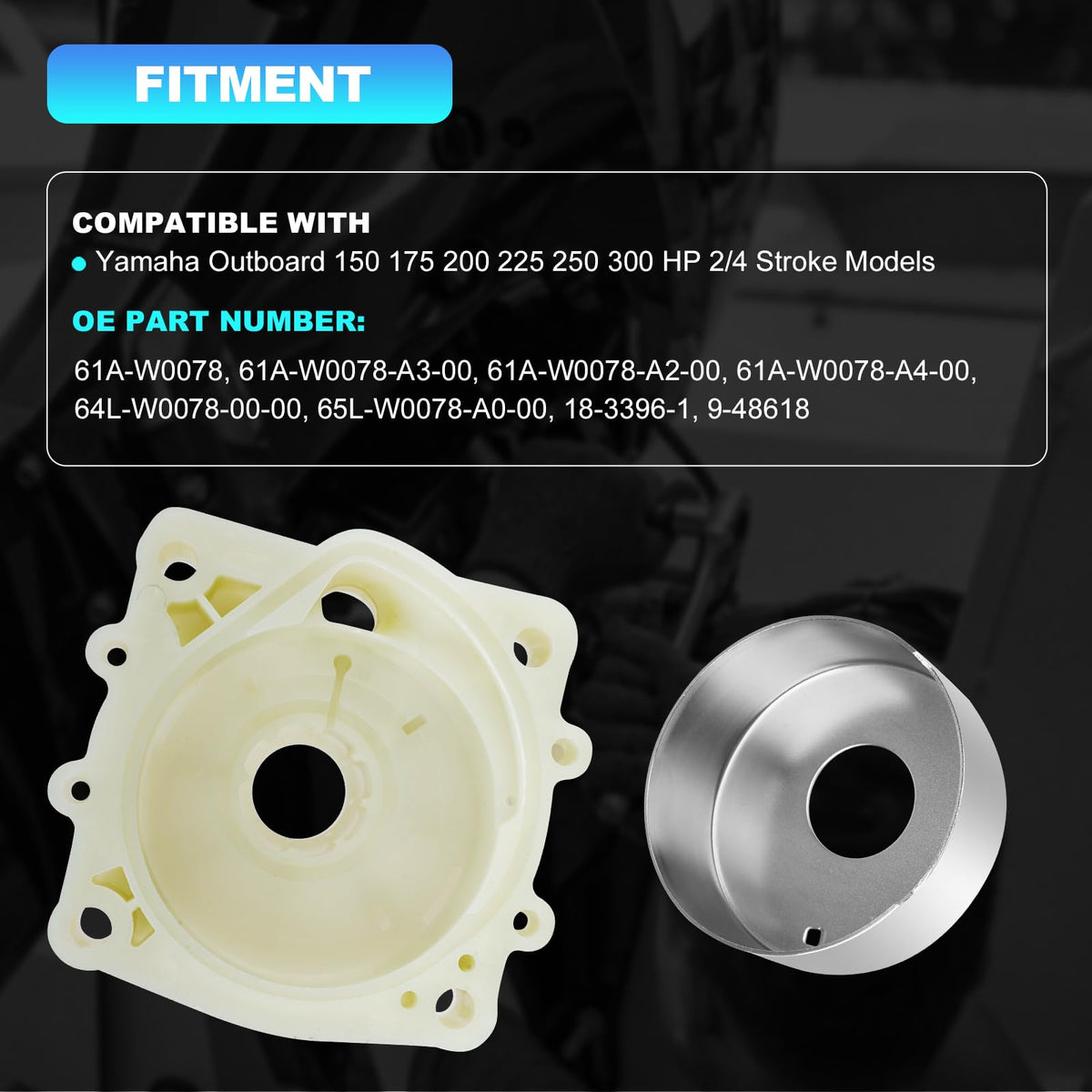 JURPLIX impeller housing and wear plate showing precise fit and wear resistance