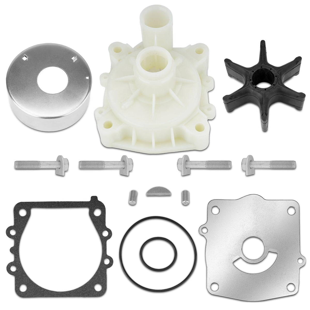 JURPLIX impeller kit front packaging showing complete contents and fitment benefits