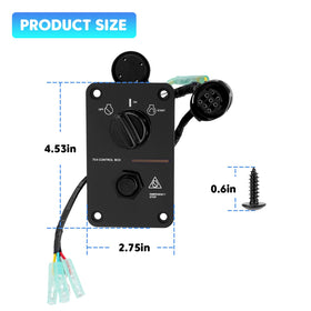 JURPLIX installed on boat dash illustrating direct OE replacement fit