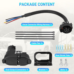 JURPLIX packaged kit with bracket and screws ready for mounting