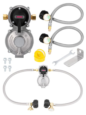 JURPLIX regulator front assembly showing indicator lights and durable body for reliable switching