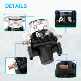 JURPLIX relay mounted in an RV electrical bay demonstrating simple installation benefit