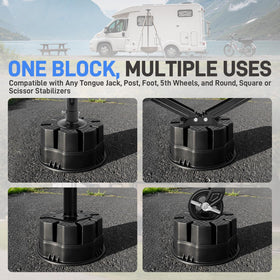 JURPLIX side grip holes and drainage channels for easy handling and water flow
