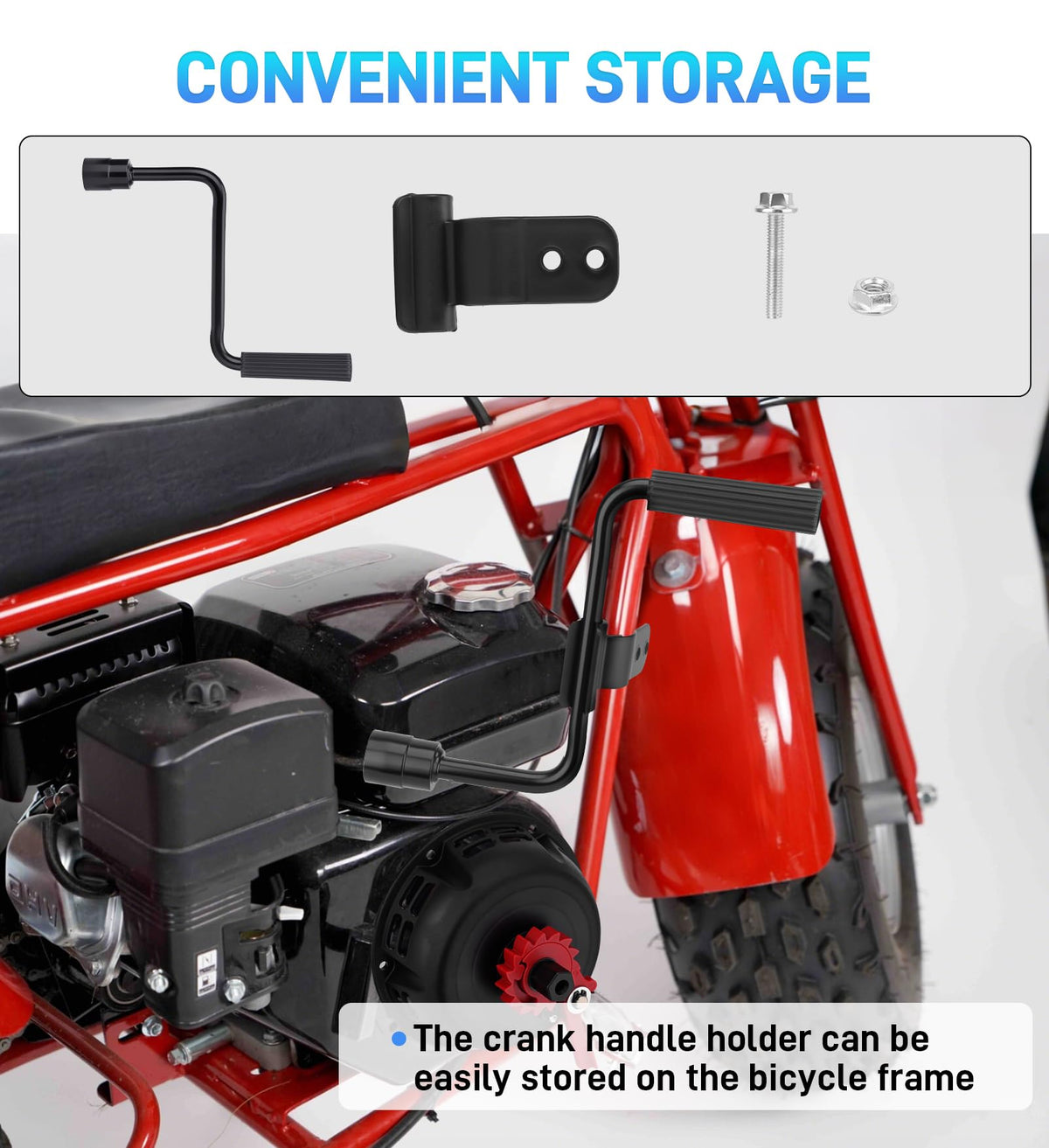 JURPLIX packaging with six bolts included for backup and reinforced mounting