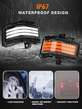 JURPLIX white daytime running light illuminated for enhanced presence