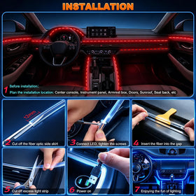 Jushope USB plug and wiring options showing easy power choices