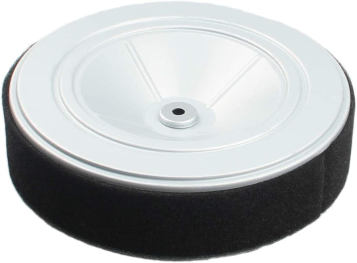 JustCar front view air filter and pre-filter showing fit and protection