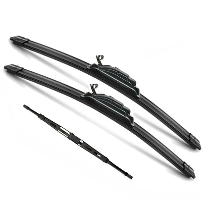 JustCar front pair packaging showing contents and fitment benefit