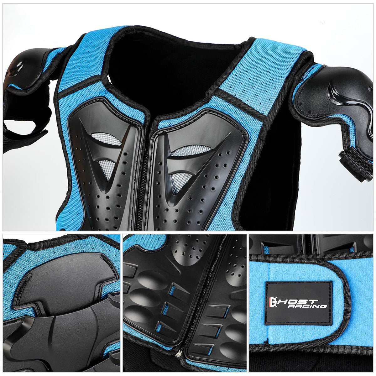 JUSTDOLIFE elbow pad angled view showing snug fastening and mobility benefit