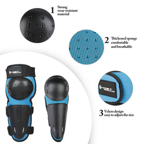 JUSTDOLIFE knee pad close-up with straps demonstrating stable joint protection
