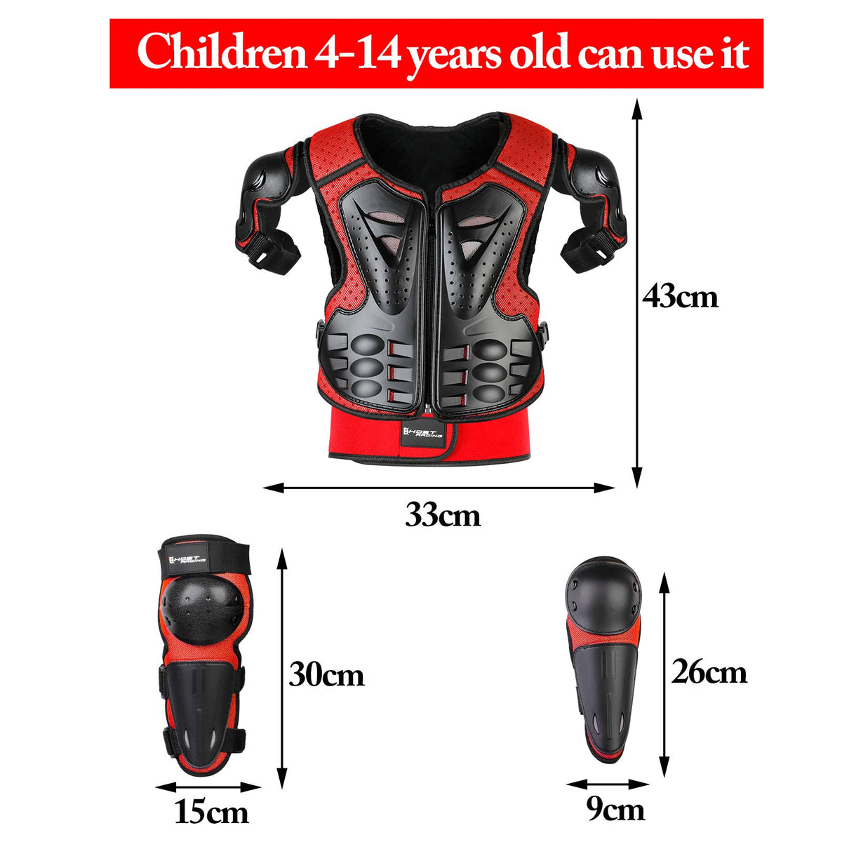 JUSTDOLIFE knee pad close-up of PE shell for abrasion resistance