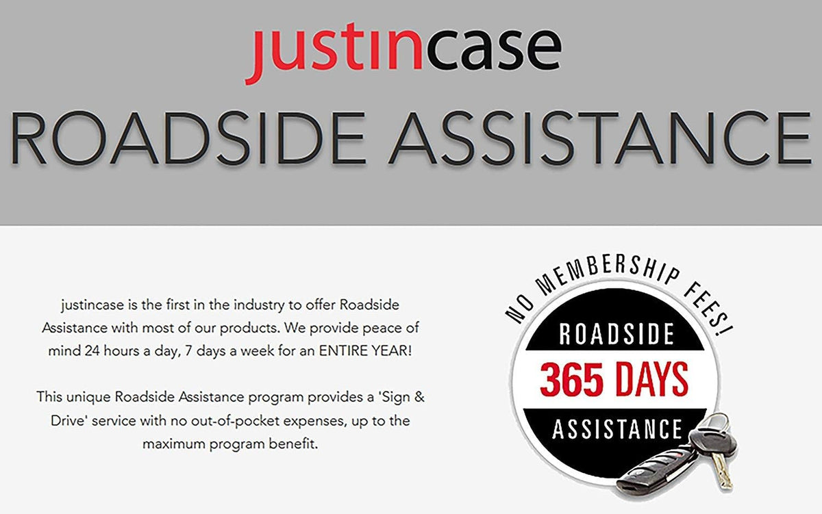 Justin Case bright LED flashlight held in hand improving night visibility and roadside safety