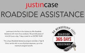 Justin Case bright LED flashlight held in hand improving night visibility and roadside safety