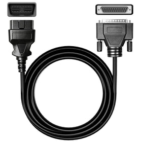 JUTA main cable front view showing full length and connectors, durable replacement