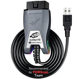 JUTA VLINKER FS front view showing robust USB adapter and solid casing benefit reliability